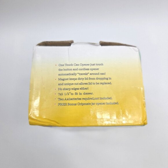 NEW One‎ Touch Can Opener As Seen on TV Hands-Free Automatic White - Picture 4 of 4